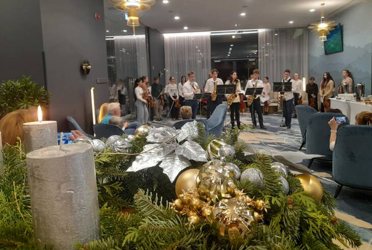 Adventi hangverseny a Sirius Hotelben-2025.11.29.